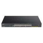 Konni - D-Link Switch Smart+ 24 Port Giga PoE at 370W + 4 SFP+