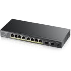 Konni - Zyxel Switch 8 ports Gigabit 802.3at 130W + 2 SFP