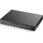 Konni - Zyxel Switch 19" Smart 24 ports Giga dont 12 POE@130W