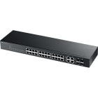 Konni - Zyxel Switch 19" Smart 24 ports Giga + 4 Combo SFP