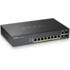 Konni - ZyxelSwitch 19" L2 8 ports Giga POE+ 180W