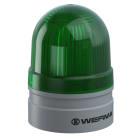 WERMA - EvoSIGNAL Mini - Feu fixe-clignotant - 115-230VAC - Vert - Montage polyvalent