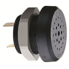 WERMA - Buzzer électronique 85dB - Série 114 - Son continu - 24VDC - Montage encastré