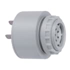WERMA - Buzzer électronique 90dB - Série 118 - Son continu - 12VDC - Montage encastré