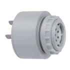 WERMA - Buzzer électronique 90dB - Série 119 - Continu/pulsé - 115VAC/DC Mont. encastré