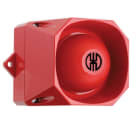 WERMA - Sirène 105db réglable - Série 139 - 32 sons - 115-230VAC - Rouge Montage mural