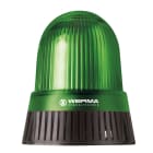 WERMA - Combiné Feu fixe & Sirène 108dB - Série 430 - 24VAC/DC - Vert - Montage à plat