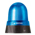 WERMA - Combiné Feu fixe & Sirène 108dB - Série 430 - 24VAC/DC - Bleu - Montage à plat