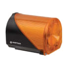 WERMA - Combiné Feu flash & Sirène 114dB - Série 144 - 230VAC - Orange - Mural