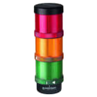WERMA - KombiSIGN 72 - Colonne lumineuse prémontée - 24VAC/DC - Vert/Orange/Rouge