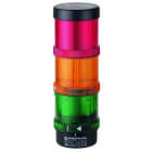 WERMA - KombiSIGN 71 - Colonne lumineuse prémontée - 24VAC/DC - Vert/Orange/Rouge