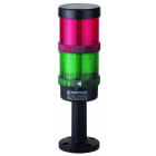 WERMA - KombiSIGN 71 - Colonne lumineuse prémontée tube - 24VAC/DC - Vert/Rouge