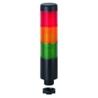 WERMA - Kompakt 37 - Colonne lumineuse monobloc - 24VAC/DC - Vert/Orange/Rouge