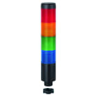 WERMA - Kompakt 37 - Colonne lumineuse monobloc - 24VAC/DC - Bleu/Vert/Orange/Rouge