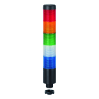 WERMA - Kompakt 37 - Colonne lumineuse monobloc - 24VAC/DC Bleu/Blanc/Vert/Orange/Rouge