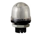 WERMA - Feu fixe - Série 800 - 12-230VAC/DC - Blanc - Montage encastré