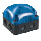 WERMA - FlexSQUARE - Série 853 - Feu double flash - 115-230VAC - Bleu - A plat/mural