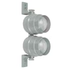 WERMA - Feu de trafic - Série 890 - 230VAC - Rouge + Vert - Montage à plat/mural