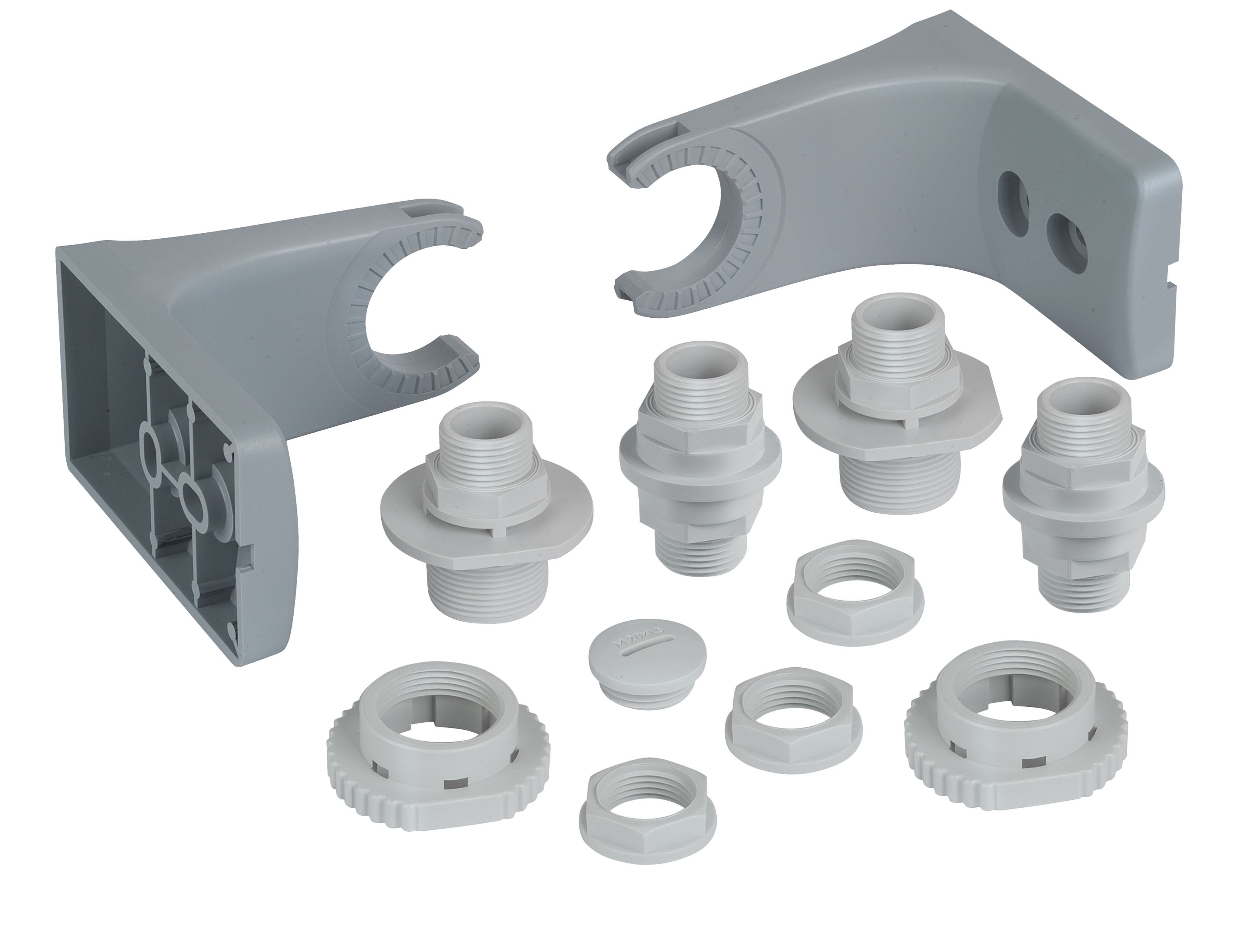 WERMA - Étrier de fixation, 3 positions