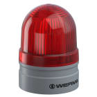 WERMA - EvoSIGNAL Mini - Feu fixe/clignotant - 115-230VAC - Rouge - Montage polyvalent