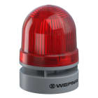 WERMA - EvoSIGNAL Mini - Combi Flash/EVS 95dB 12VAC/DC - Rouge - Montage polyvalent