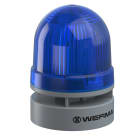 WERMA - EvoSIGNAL Mini - Combi Fixe/clignotant 95dB 24VAC/DC - Bleu - Mtge polyvalent
