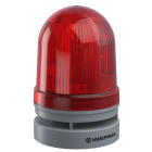 WERMA - EvoSIGNAL Midi - Combi Flash/EVS 110dB - 115-230VAC - Rouge Montage polyvalent
