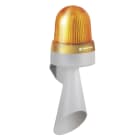 WERMA - Combine Feu fixe & trompe 108dB - Serie 434 - 10-48VAC-DC - Orange - Mural