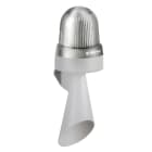 WERMA - Combiné Fixe/flash/EVS Trompe 108dB - Série 435 - 10-48VAC/DC - Blanc - Mural