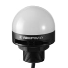 WERMA - MC55 - Dôme Multicolore Buzzer 85dB - 10-30VDC - 7 couleurs - Encastré M12