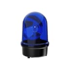 WERMA - Gyrophare LED - Série 883 - 24VAC/DC - Bleu - Montage à plat