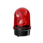 WERMA - Gyrophare LED Fresnel - Série 884 - 115/230VAC - Rouge - Montage à plat