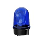 WERMA - Gyrophare LED Fresnel - Série 884 - 115/230VAC - Bleu - Montage à plat