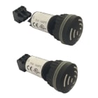 WERMA - Buzzer électronique 60dB - Série 107 - Son pulsé - 12-24VAC/DC - Mont. encastré