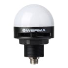 WERMA - MC55 UL - Dôme Multicolore Buzzer 85dB - 24VDC - 3 couleurs - Encastré M12