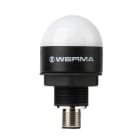 WERMA - MC35 UL - Dôme Multicolore - 24VDC - 3 couleurs - Encastré M12
