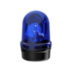 WERMA - Gyrophare LED - 115-230VAC - Bleu - Montage à plat
