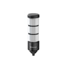 WERMA - RST56 Colonne lumineuse LED 24VDC 3 niveaux V/O/R M12