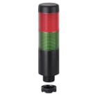 WERMA - Kompakt 37 - Col. lumineuse monobloc - 85dB - 12VAC/DC - Vert/Rouge