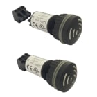 WERMA - Buzzer électronique 60dB - Série 107 - Son continu 12-24VAC/DC - Mont encastré