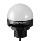WERMA - MC55 - Dome Multicolore Buzzer 85dB - 24VDC - 3 couleurs - Encastre cable