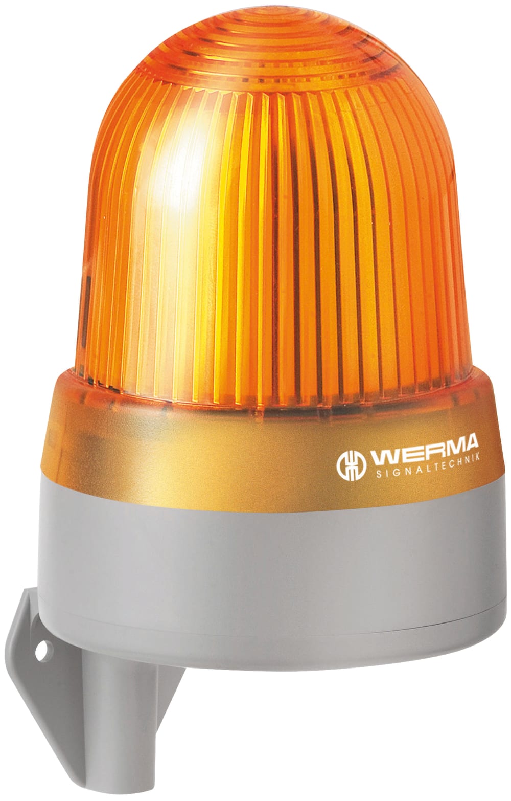 WERMA - Combiné Fixe/Flash/EVS 108dB - Série 433 - 24VAC/DC - Orange - Mural
