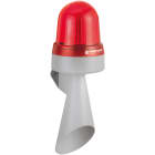 WERMA - Combiné Feu rotatif Trompe 108dB - Série 435 - 115-230VAC - Rouge - Mural