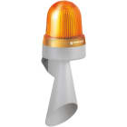 WERMA - Combiné Feu rotatif Trompe 108dB - Série 435 - 115-230VAC - Orange - Mural