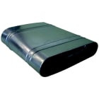 Aldes - Réduction concentrique oblongue galvanisé RCO - L 360 x H 80mm/l 200 x h 60mm