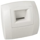 Aldes - Bouche hygroréglable Bahia Curve S WC W13 5/30 m3/h D 125 mm cordelette - blanc