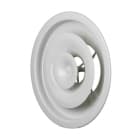 Aldes - Diffuseur soufflage réglable circulaire acier blanc plafond ou conduit A842 D500