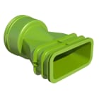 Aldes - Adaptateur OPTIFLEX PRO pour conduit oblong 130X60 vers conduit circulaire D90