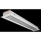 Aldes - Diffuseur linéaire soufflage 4 fentes alu anodisé avec registre ALD614 900mm