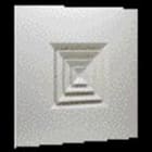 Aldes - Diffuseur fixe pour dalles de plafond 600x600 acier blanc SF 704 TP 150x150mm
